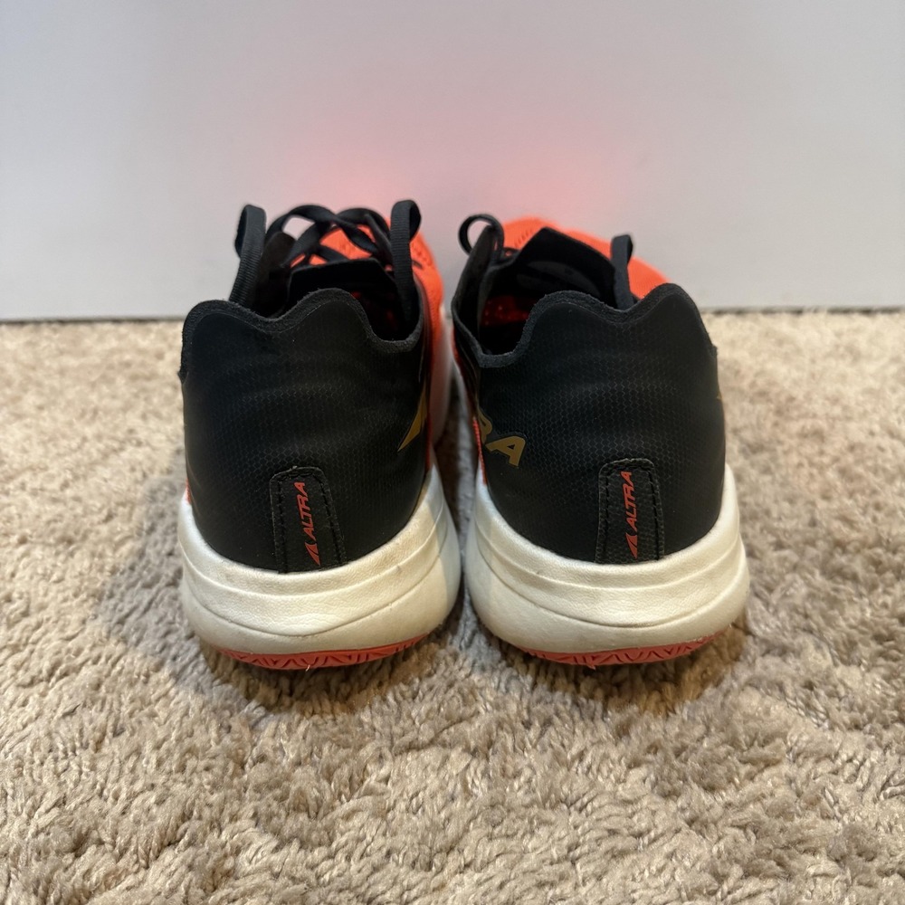 Altra Vanish Carbon Shoes Womens Sz 9.5 Orange Racing Cushioned Sneakers Running - Picture 4 of 9